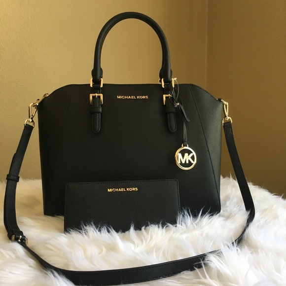 Michael Kors Handbags - Michael kors large Ciara satchel & matching wallet